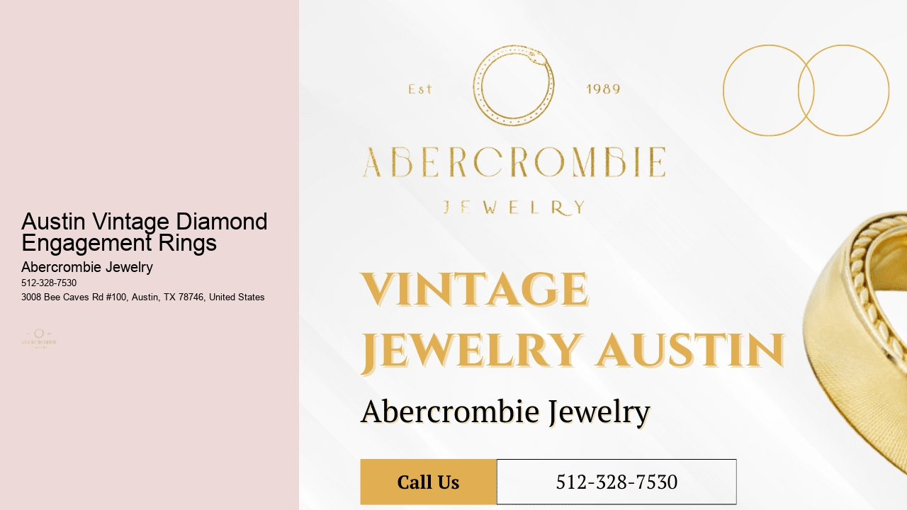 Austin Vintage Diamond Engagement Rings