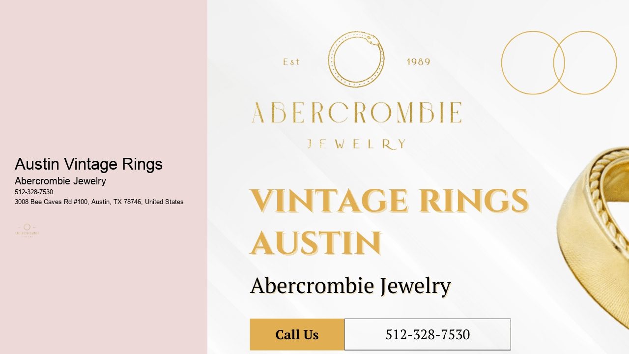 Austin Vintage Rings