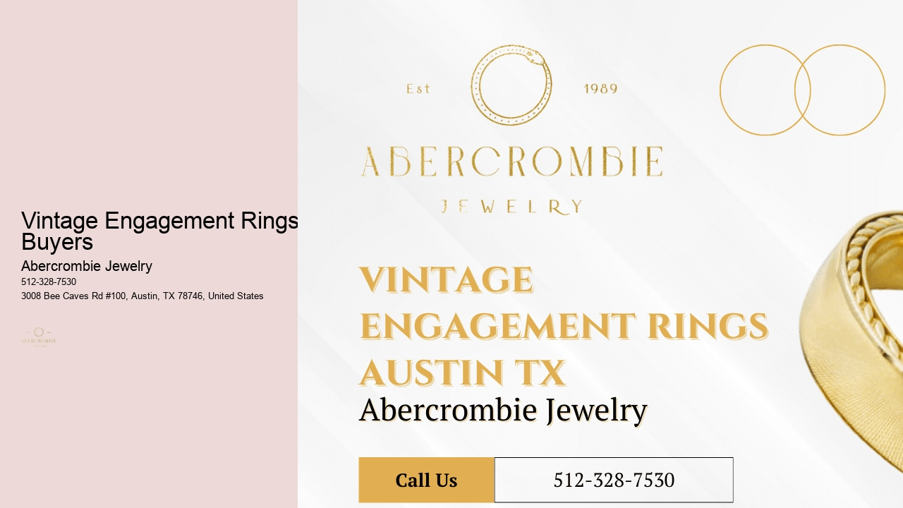 Vintage Engagement Rings Buyers