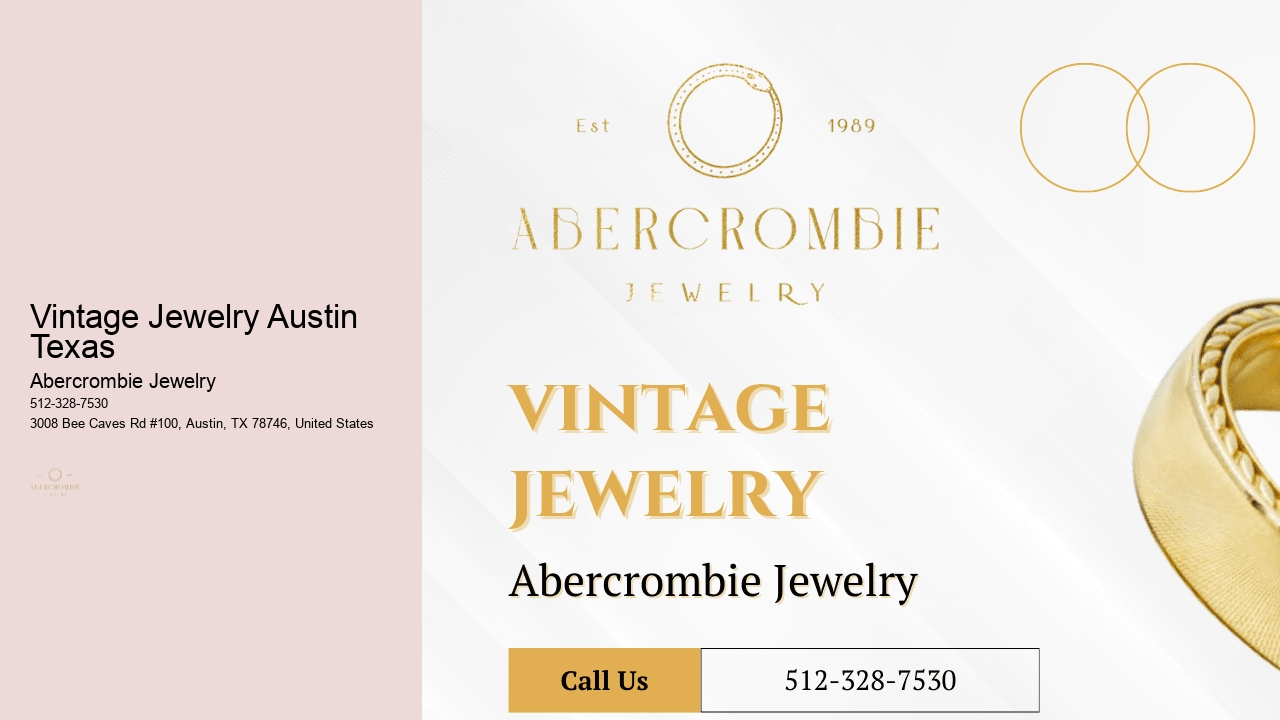 Vintage Jewelry Austin Texas